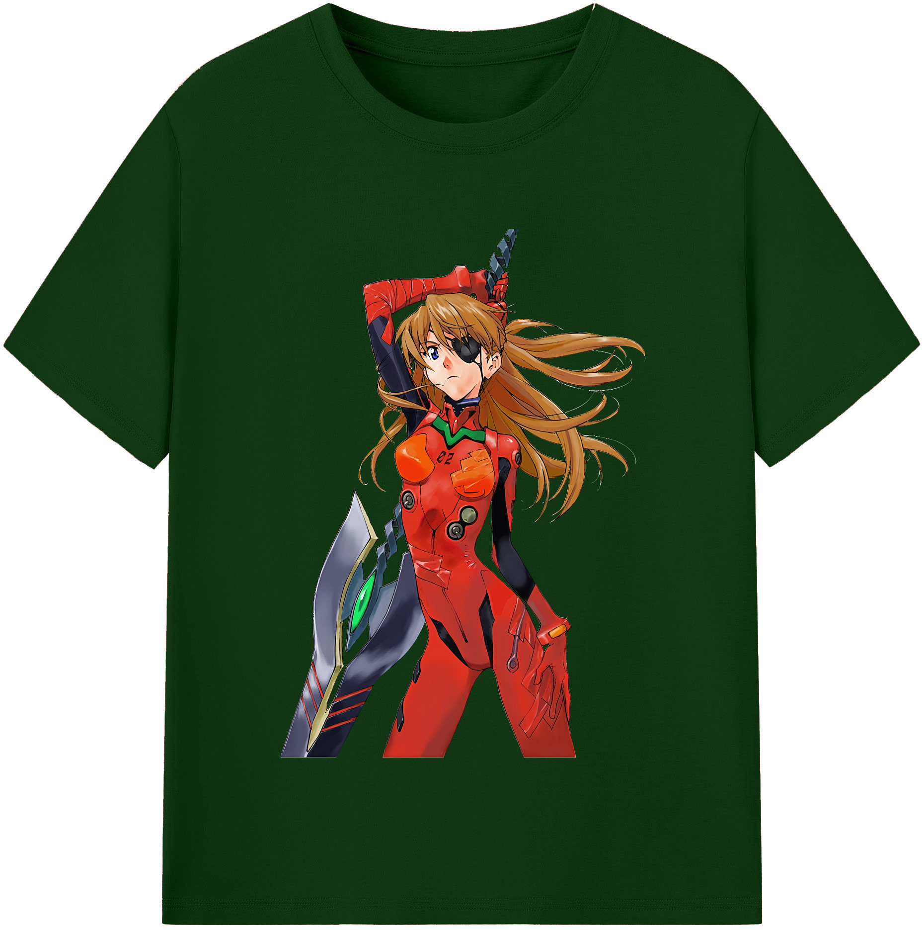 （画像用） EVA 新世紀エヴァンゲリオン 綿100％半袖Tシャツ（フロントプリント）